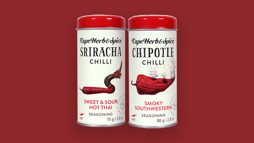 Cape Herb and Spice Chilli range