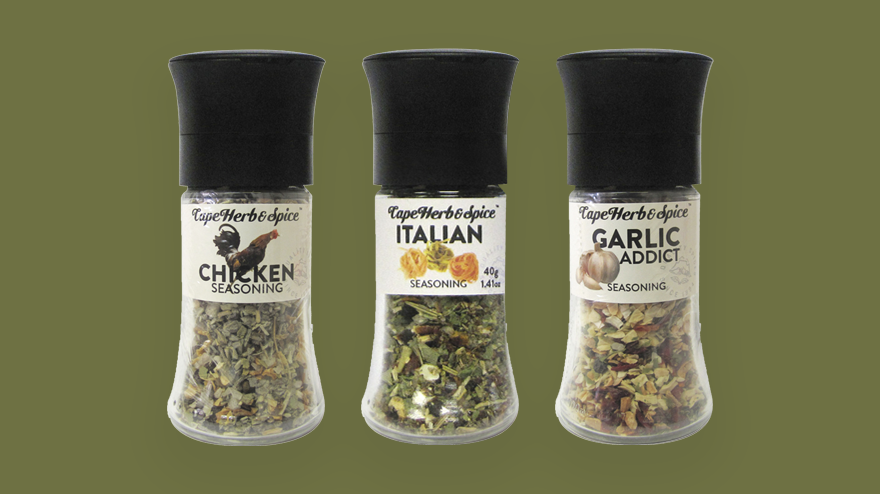 Cape Herb and Spice grinders