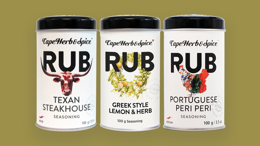 Cape Herb and Spice rubs